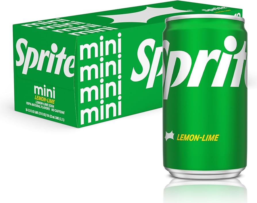 Sprite 7.5 FL oz Mini Cans Pack of 24