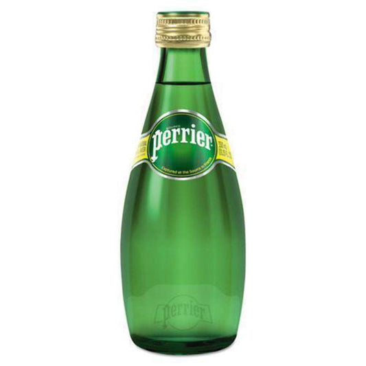 Perrier Sparkling Glass Mineral Water 330ml Pack of 24