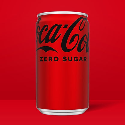 Coke Zero 7.5 FL oz Mini Cans Pack of 24