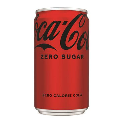 Coke Zero 7.5 FL oz Mini Cans Pack of 24