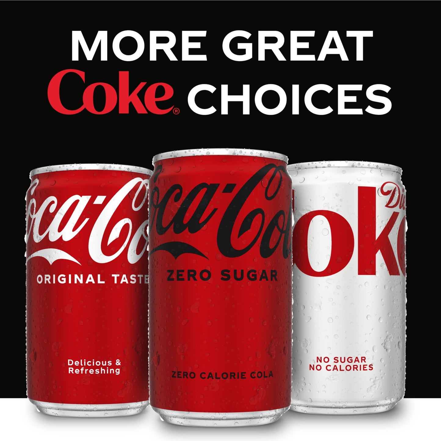 Coke Zero 7.5 FL oz Mini Cans Pack of 24
